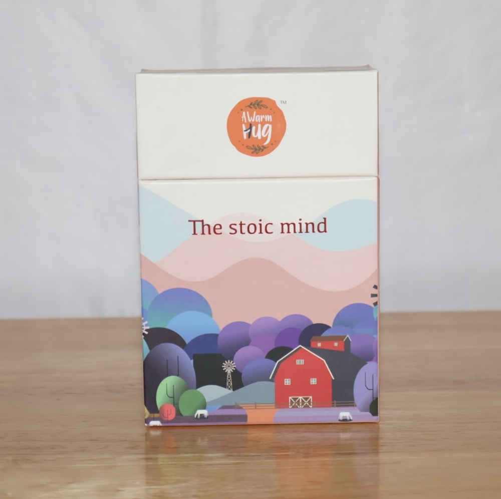 A Warm Hug: The Stoic Mind-54 Daily Cards. Brand New.